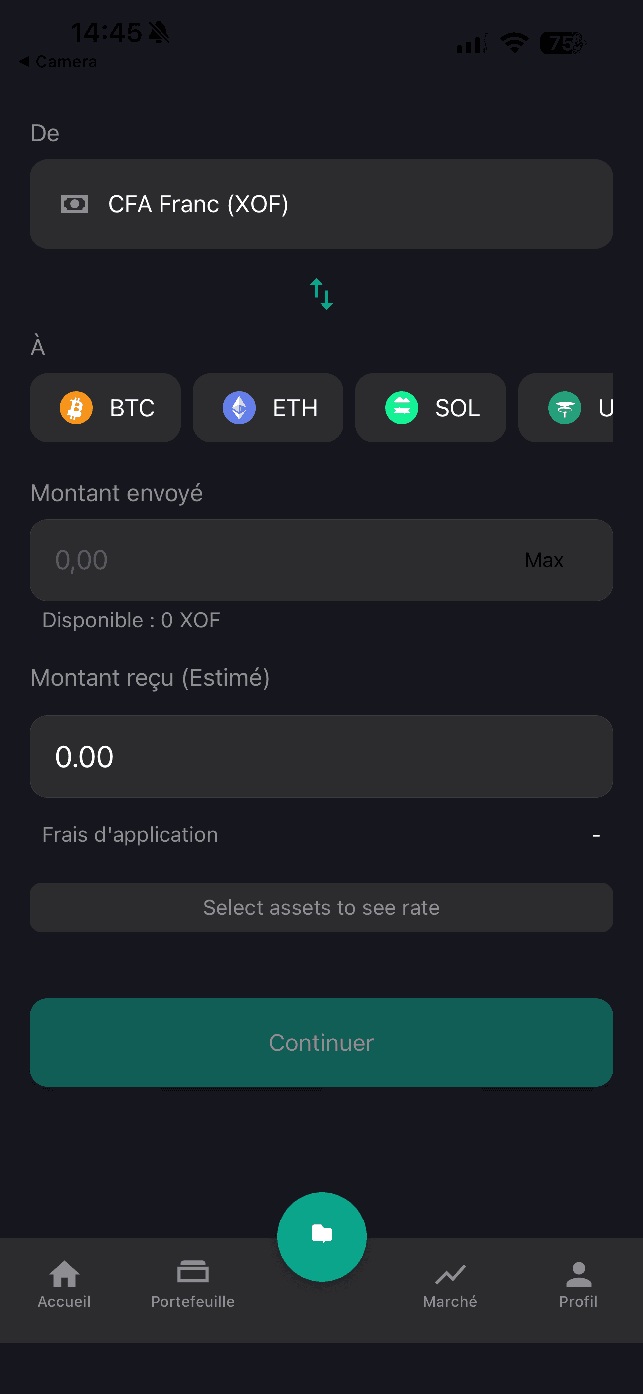 MontiEx: Mobile Crypto Exchange screenshot 4
